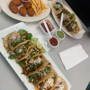 tacos, food