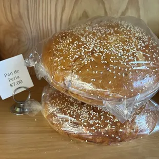 Pan de Feria (or fiesta). Super soft &amp; moist subtly sweet bread dotted with walnuts = super good!