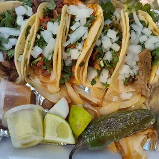 5 tacos