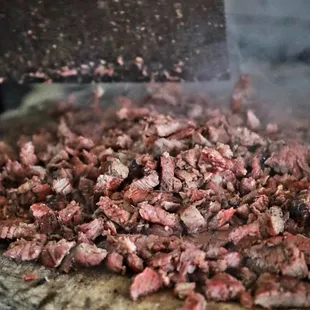 Meat is ready...