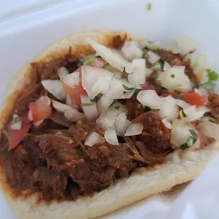 Barbacoa Taco FREE from The Cake Hut's Grand Opening 9.18.2021