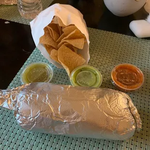 Carne Asada Burrito