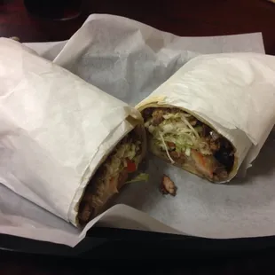 Surf and Turf Burrito