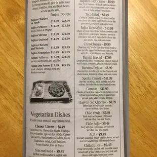 menu, sushi and sashimi