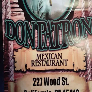 a sign for a mexican restaurant