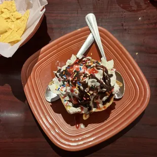 Deep fried icecream