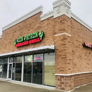 the front of a restaurant