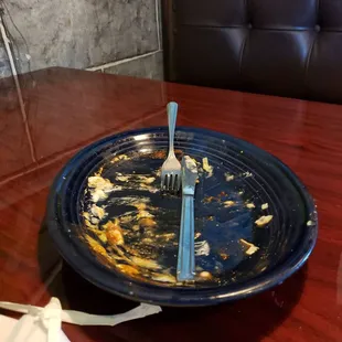 The food was so good,  I forgot to take a picture