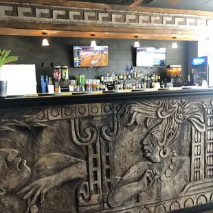 Gorgeous carvings - looks like legends of the hidden temple