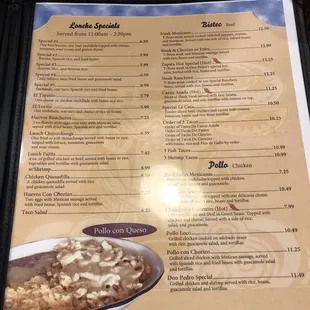 menu, oysters and mussels