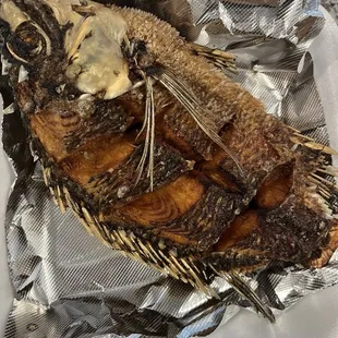 Whole Fried Talapia