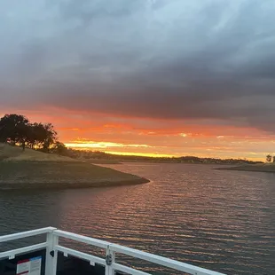 Lake Don Pedro sunset