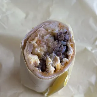 Steak Breakfast Burrito
