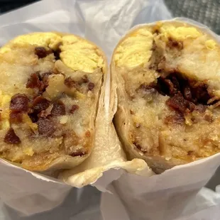 Bacon Breakfast Burrito