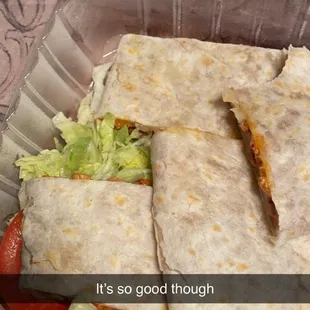 Chicken quesadilla