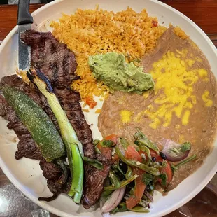 Carne Asada w/ a fiery jalapeño