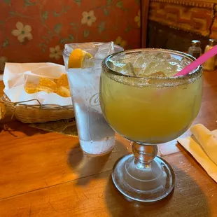 It's Friday! (They insist this is the smallest Margarita they have )