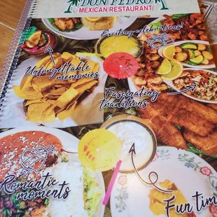 Cover of menu