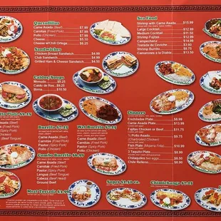 Tacos quesadilla seafood