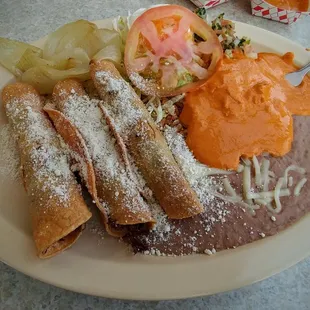 Taquito plate!!