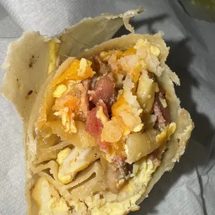 Bacon Burrito