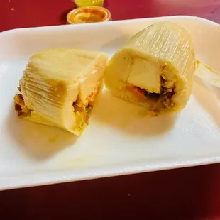 Inside tamale