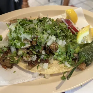 Carnitas Taco, it was bigger than expected