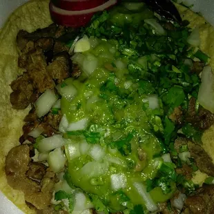 Chicken Asada Tacos