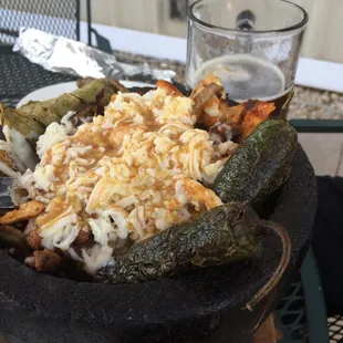 The 'secret special' is $13.99 &amp; will be added to the menu shortly. It comes in a caldron w/ chicken, flank steak, shrimp, etc.