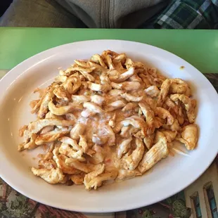 Don Pedro's special is amazing! Rice, cheese, chicken!