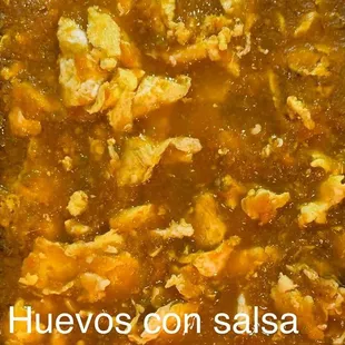 Huevos en salsa