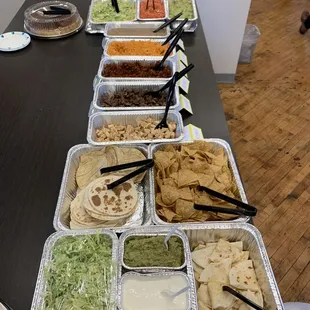 Taco Bar Package