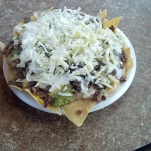 Ultimate Nachos with Asada