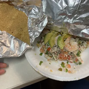Ceviche Tostadas