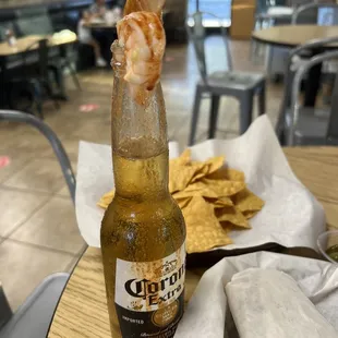 Spicy shrimp Corona