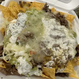 nachos, food