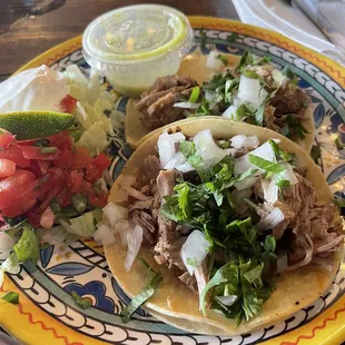 Carnitas Pork Taco Combo