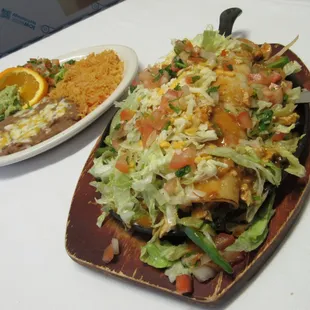 Sizzling Enchiladas