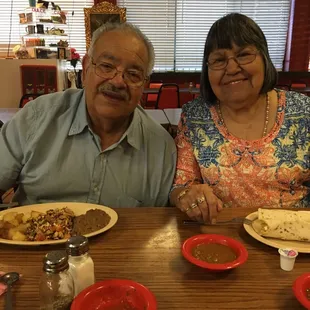 Mom &amp; Dad eat here everyday