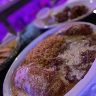 Chili rellano and tamale