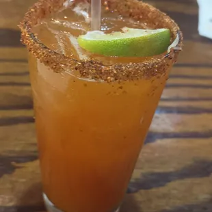 Mexican candy cocktail, so delicious