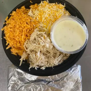 Stilly Bowl shredded chk.