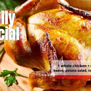 a whole chicken on a cutting board