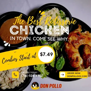 Don Pollo Combo Pack starting at $7.49