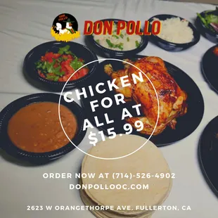 We are off to a great start to a new week, and here at Don Pollo we hope that you all have a great and blessed week ahead. And to start it o