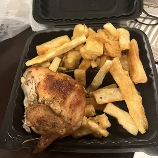 chicken and french fries