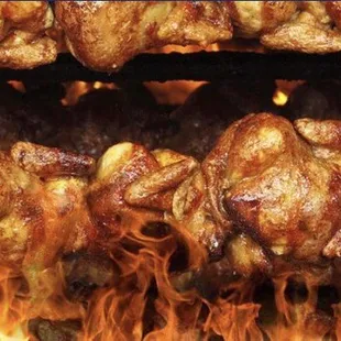 Charbroiled chicken