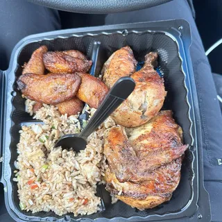 1/2 Chicken with 2 Sides