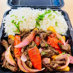 Lomo Saltado!...Soooo good!!