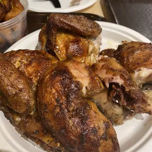 Whole chicken + 4 sides.